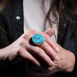 Alex Sanchez Turquoise Ring