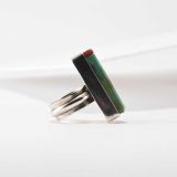 Al Nez Multi Stone Inlay Ring