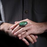 Mike Bird-Romero Turquoise Ring