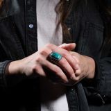 Perry Shorty Turquoise Ring