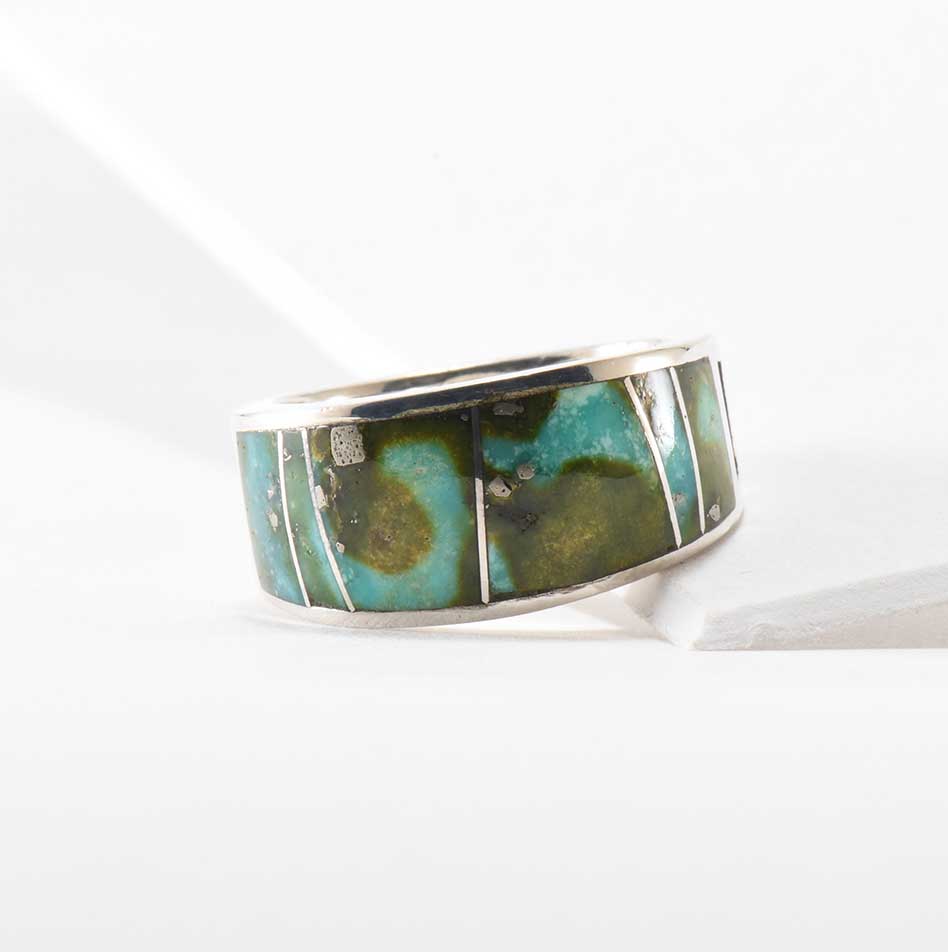 Supersmith Inc Sonoran Gold Collection Inlay Ring