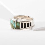 Supersmith Inc Sonoran Gold Collection Inlay Ring