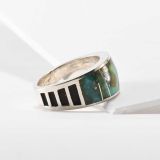 Supersmith Inc Sonoran Gold Collection Inlay Ring