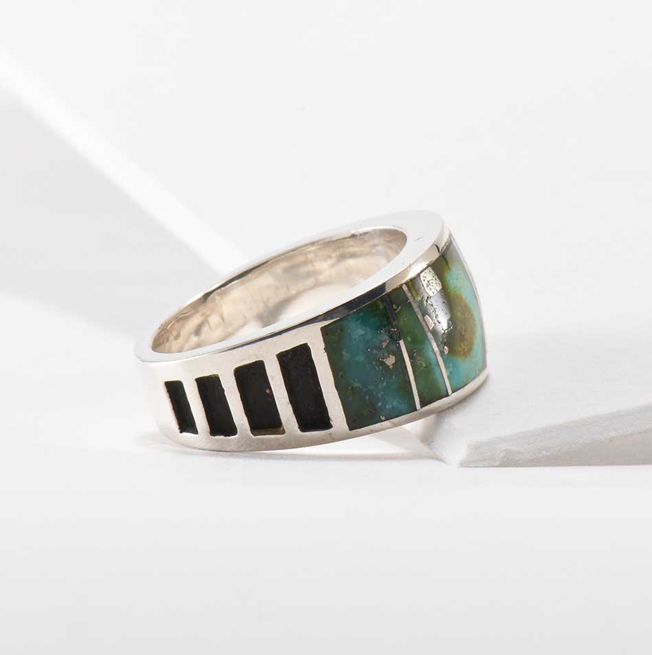 Supersmith Inc Sonoran Gold Collection Inlay Ring