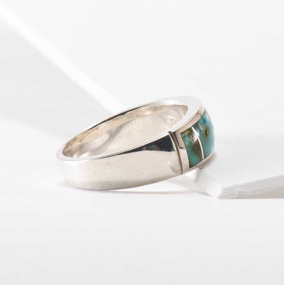 Supersmith Inc Sonoran Gold Collection Inlay Ring
