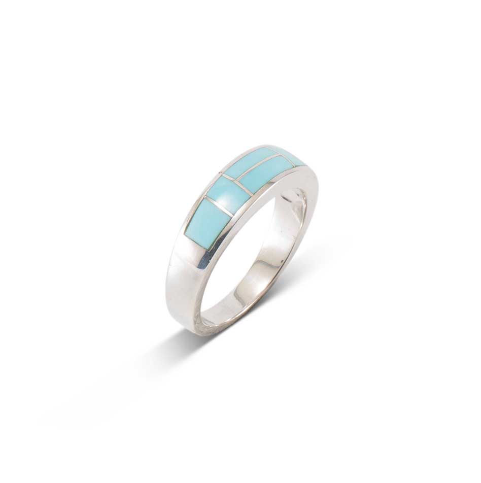 Supersmith Inc Arizona Blue Collection Inlay Ring