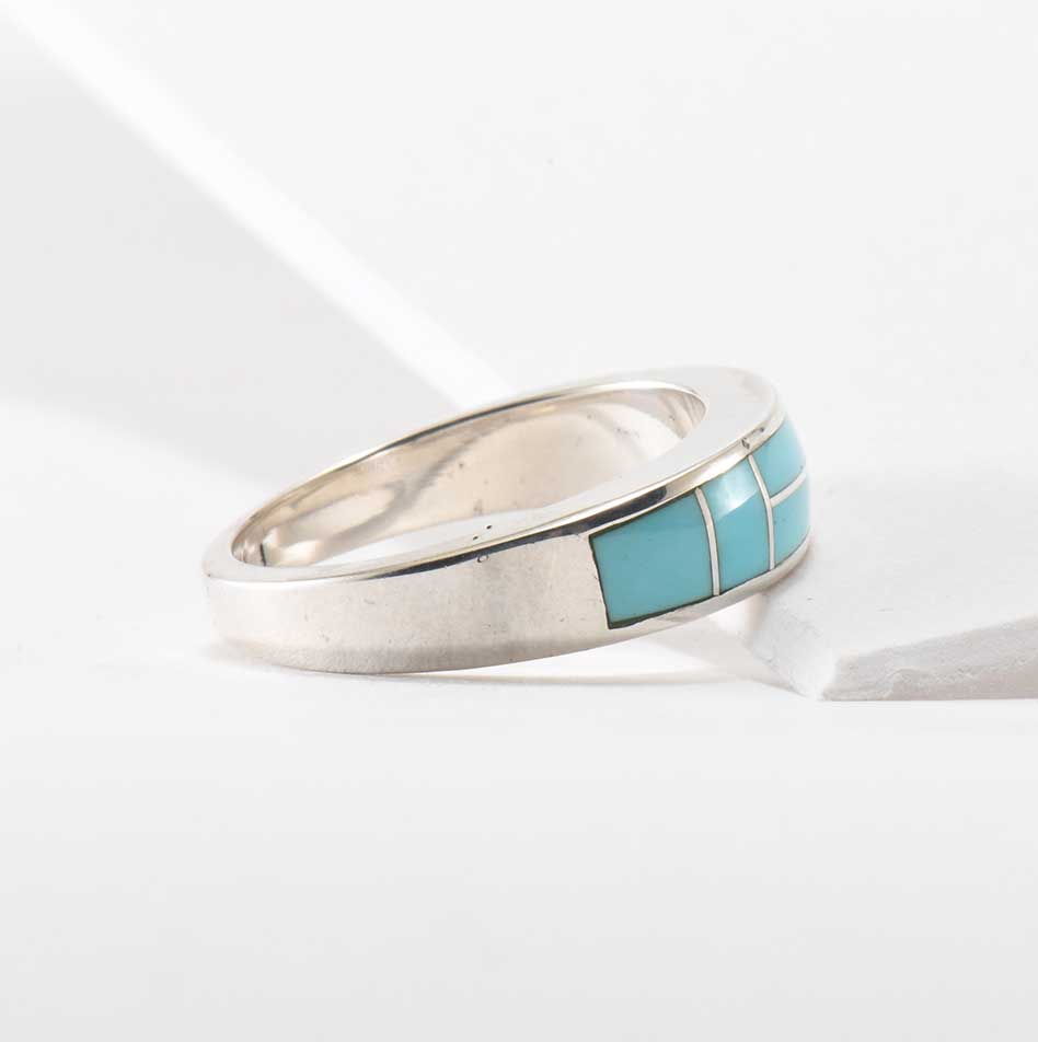 Supersmith Inc Arizona Blue Collection Inlay Ring