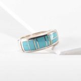 Supersmith Inc Arizona Blue Collection Inlay Ring