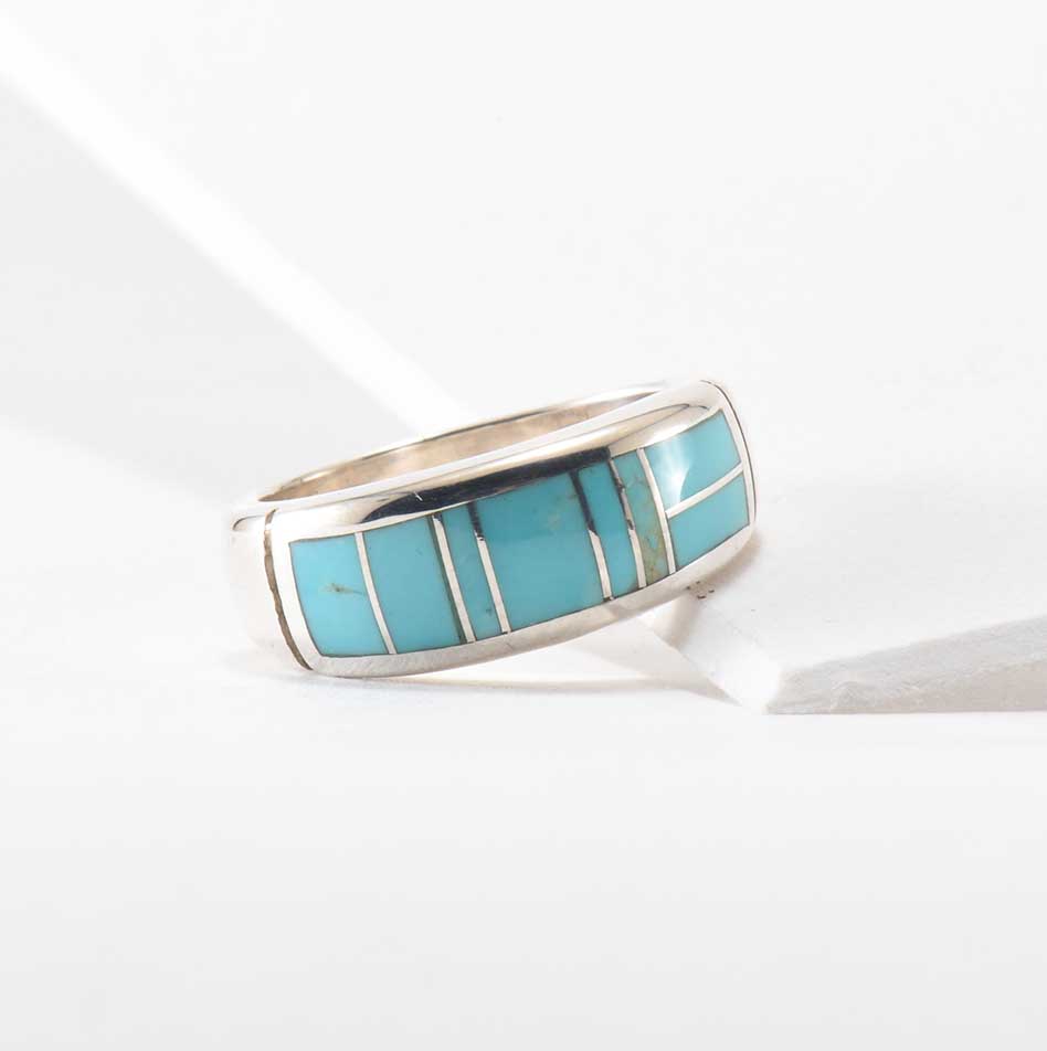 Supersmith Inc Arizona Blue Collection Inlay Ring