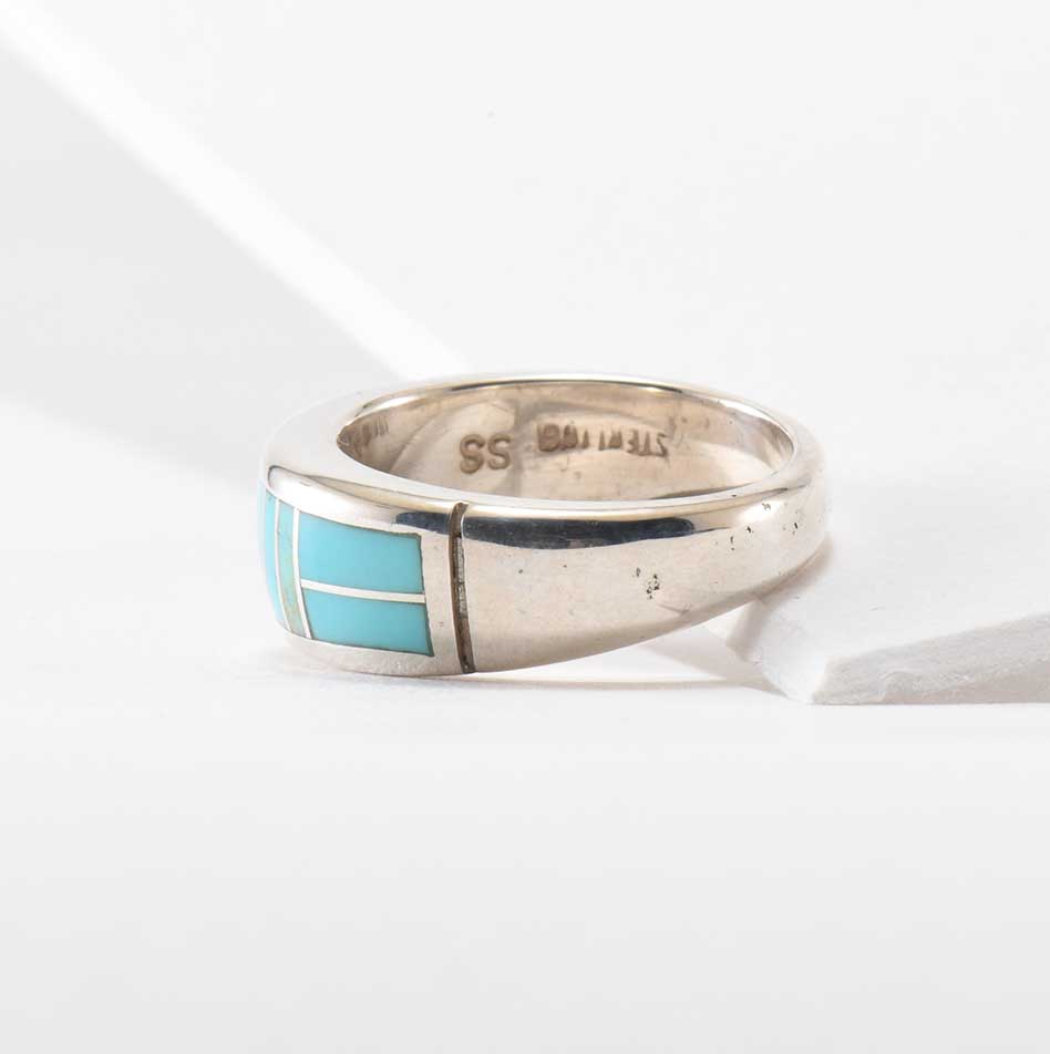 Supersmith Inc Arizona Blue Collection Inlay Ring
