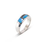 Supersmith Inc Black Beauty Collection Inlay Ring