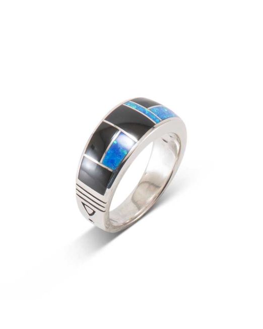 Supersmith Inc Black Beauty Collection Inlay Ring