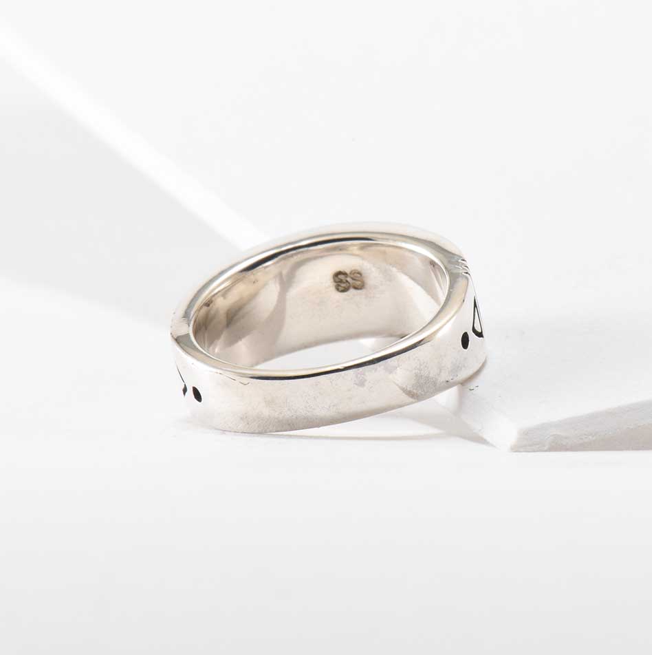 Supersmith Inc Black Beauty Collection Inlay Ring