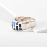 Supersmith Inc Black Beauty Collection Inlay Ring