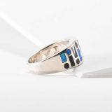 Supersmith Inc Black Beauty Collection Inlay Ring