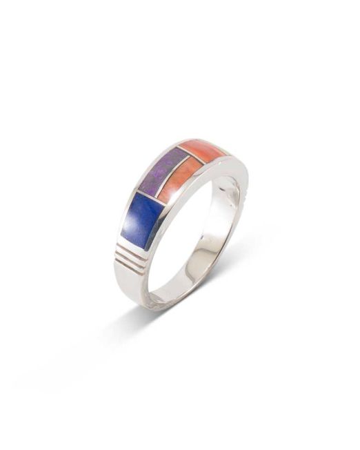 Supersmith Inc Indian Summer Collection Inlay Ring