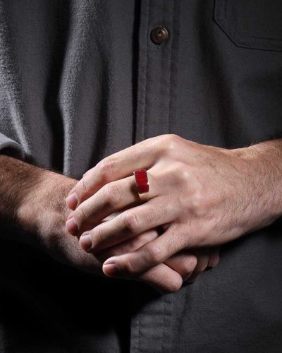 Supersmith Inc Rosarita Collection Inlay Ring