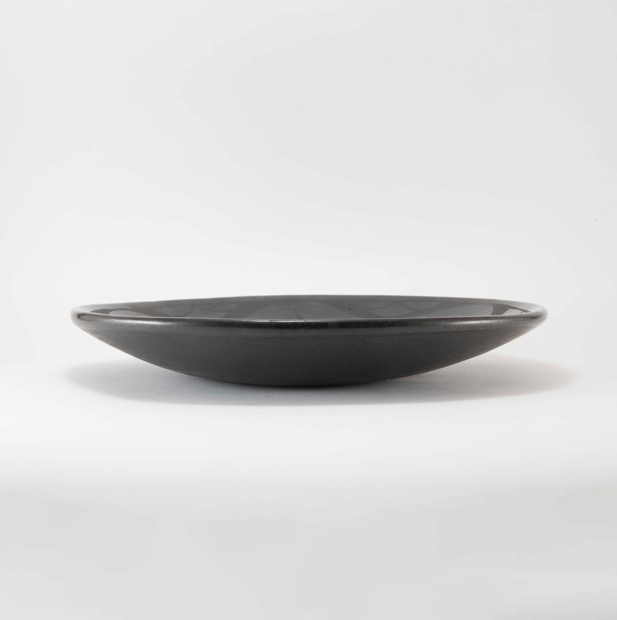 Santana & Adam Avanyu Matte on Black Plate