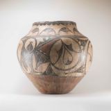 Historic Zia Polychrome Olla circa 1870s