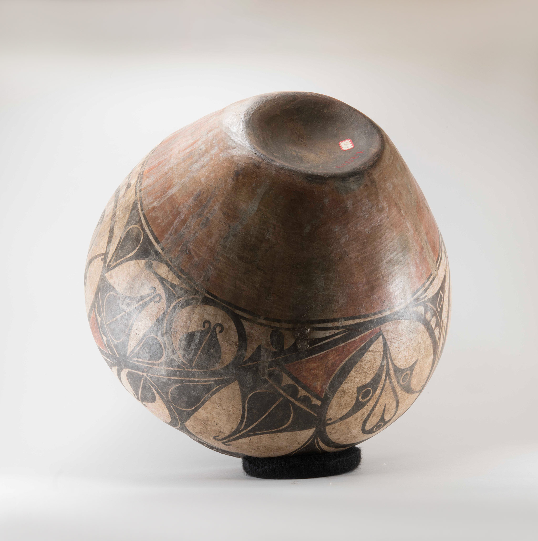 Historic Zia Polychrome Olla circa 1870s