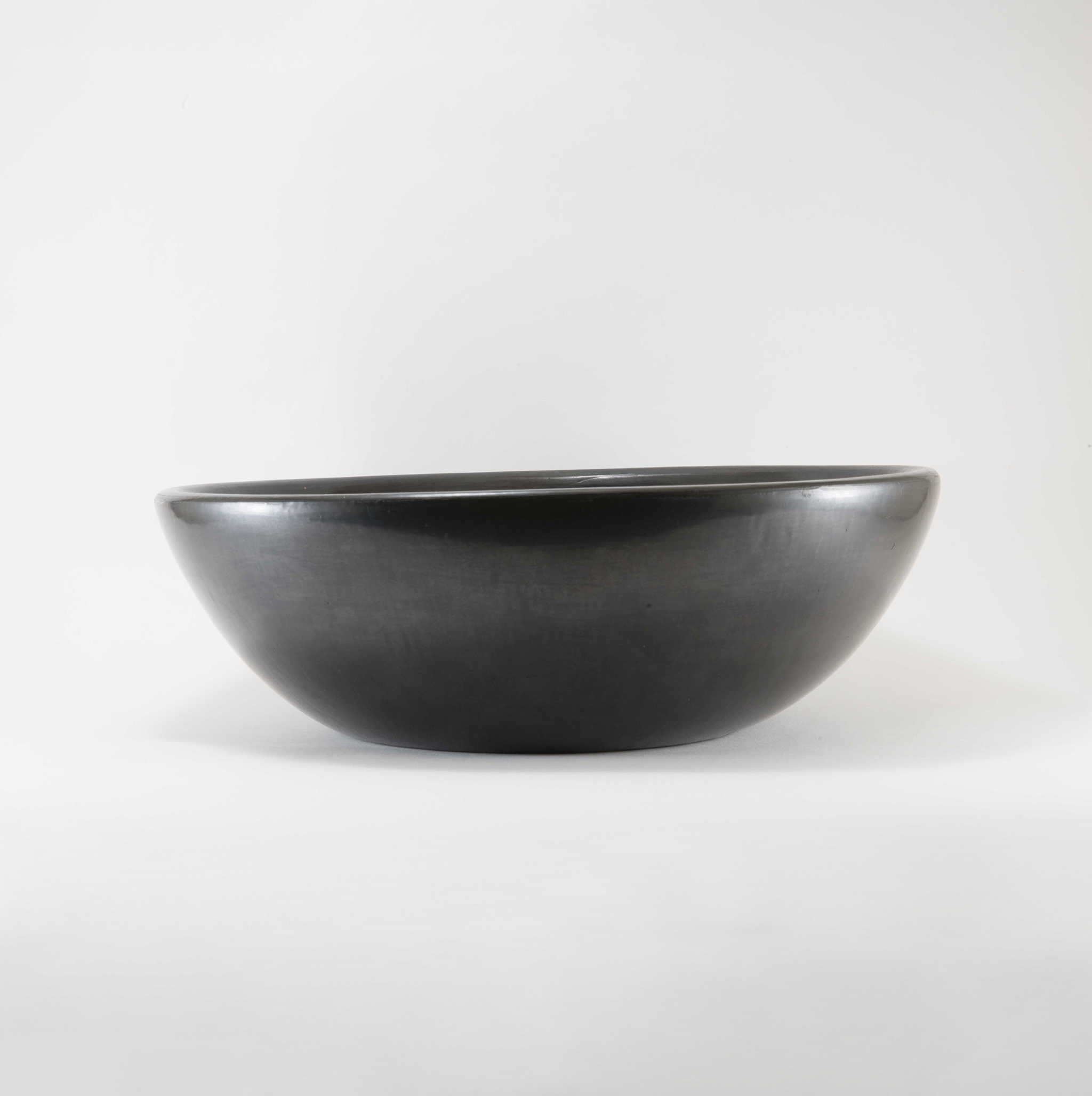Margaret Tafoya Highly Burnished Bear Paw Bowl