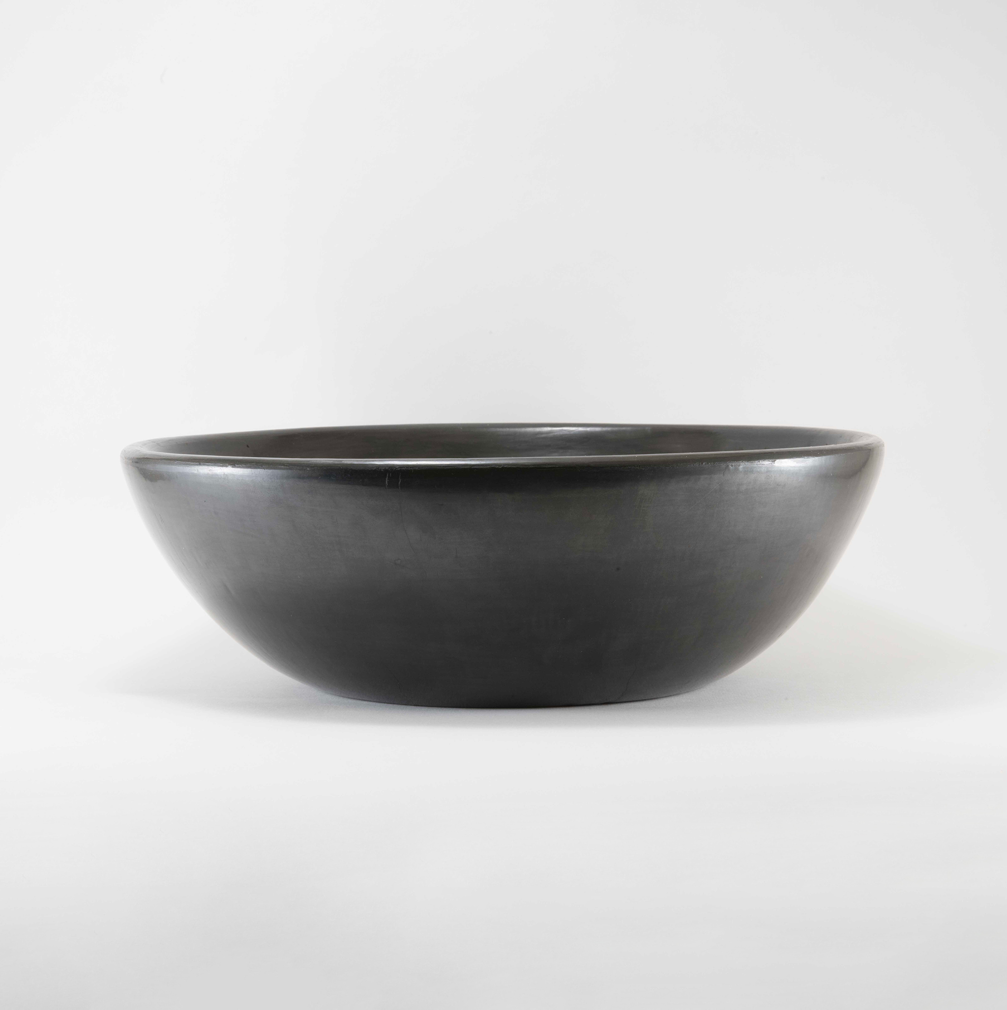 Margaret Tafoya Highly Burnished Bear Paw Bowl
