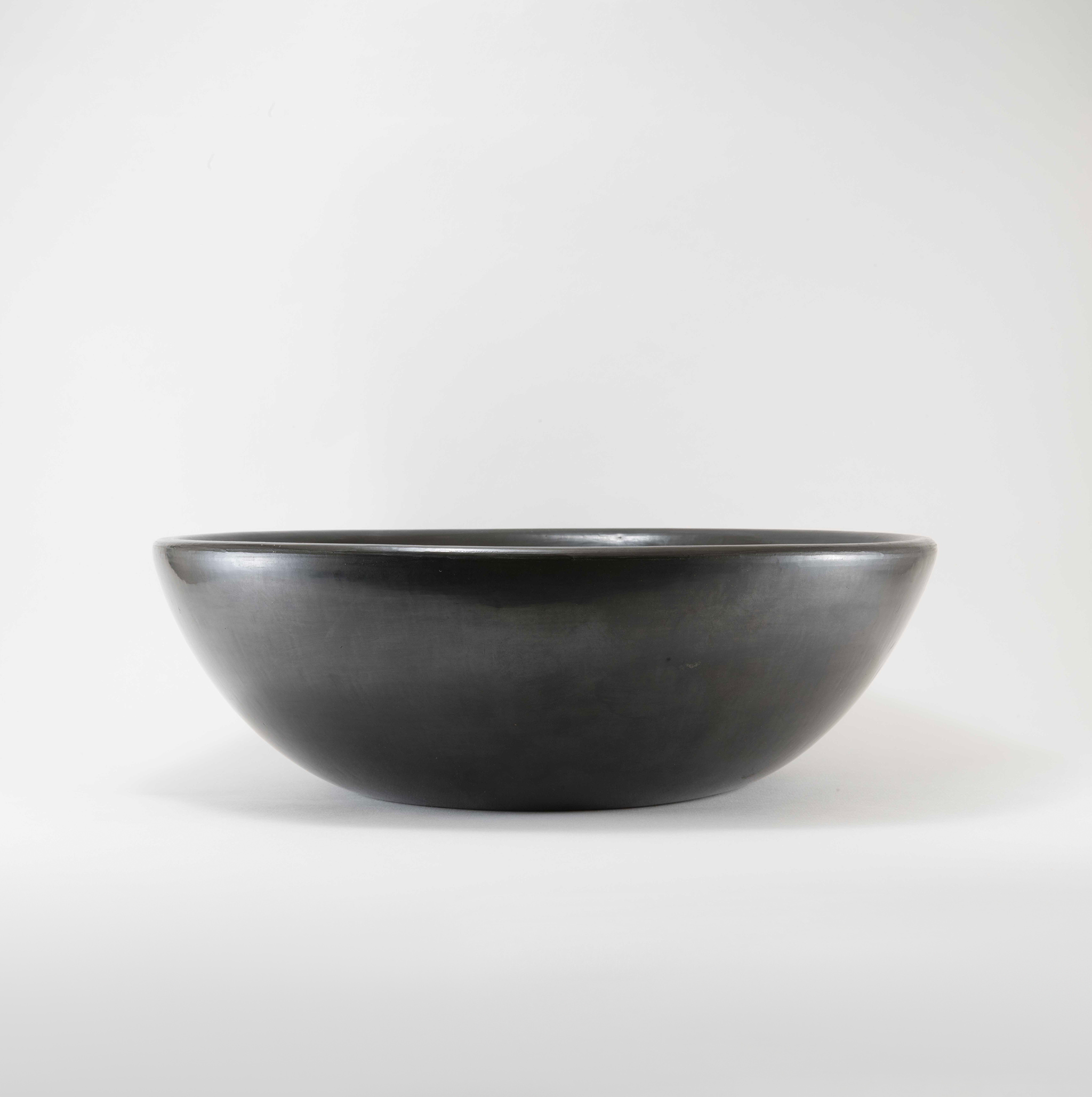 Margaret Tafoya Highly Burnished Bear Paw Bowl