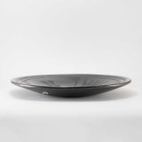Maria Martinez and Julian Martinez Abstract Matte on Black Plate