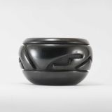 Margaret Tafoya Incised Blackware Bowl