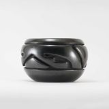 Margaret Tafoya Incised Blackware Bowl