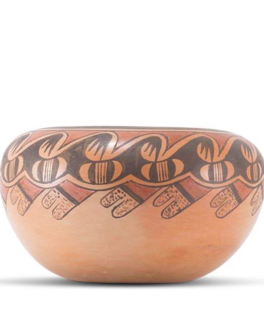 Fannie Nampeyo Migration Pattern Polychrome Jar