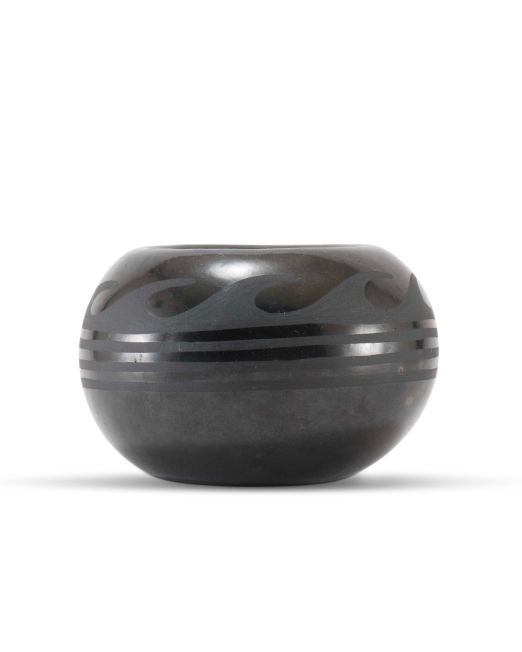 Blue Corn Small Blackware Bowl
