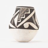 Marie Z Chino Miniature Black and White Jar