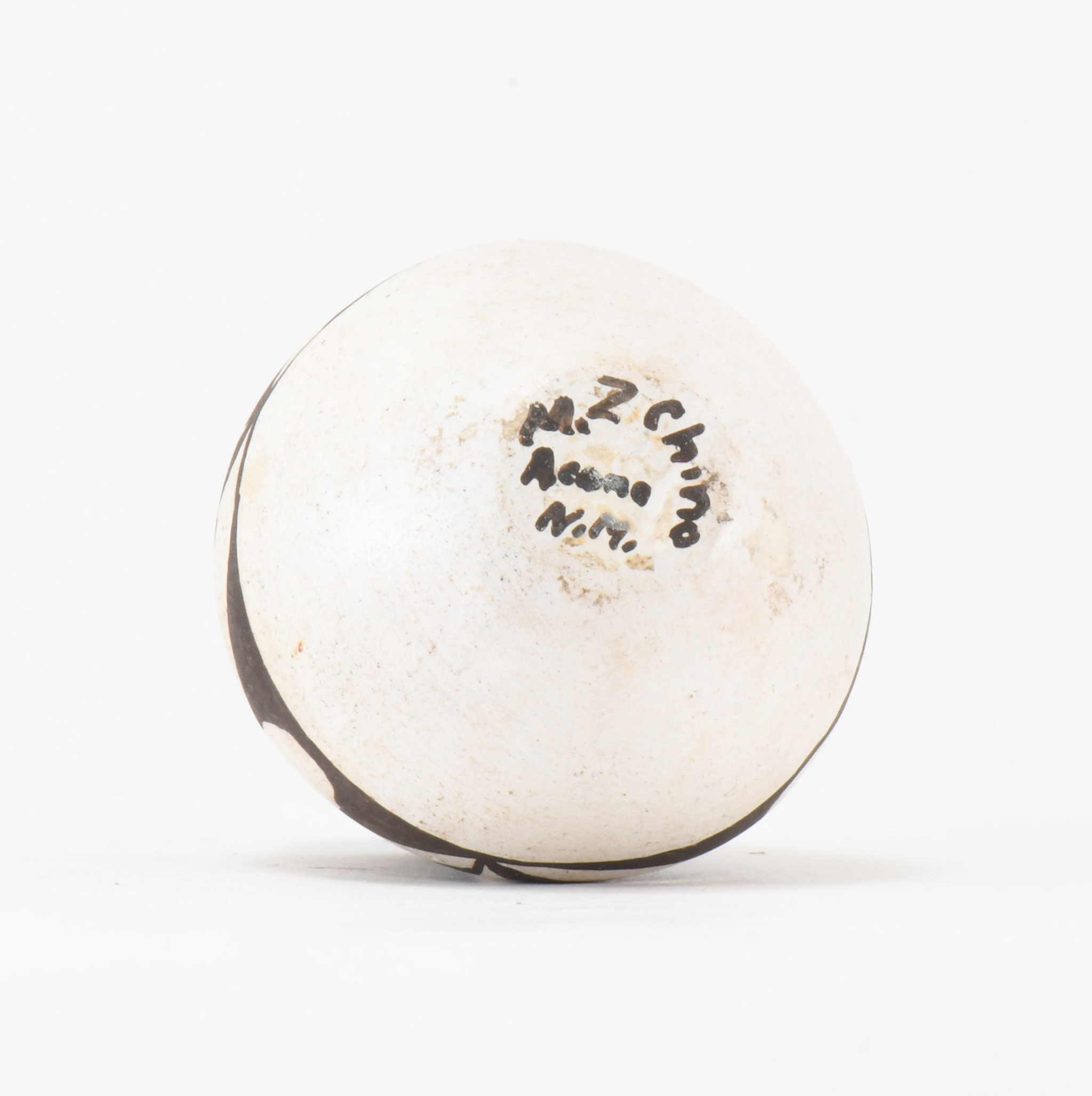 Marie Z Chino Miniature Black and White Jar