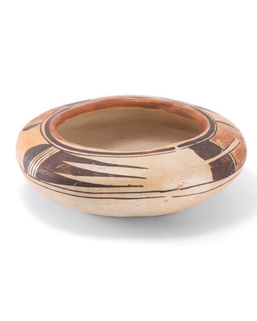 Nampeyo of Hano Polychrome Shallow Jar