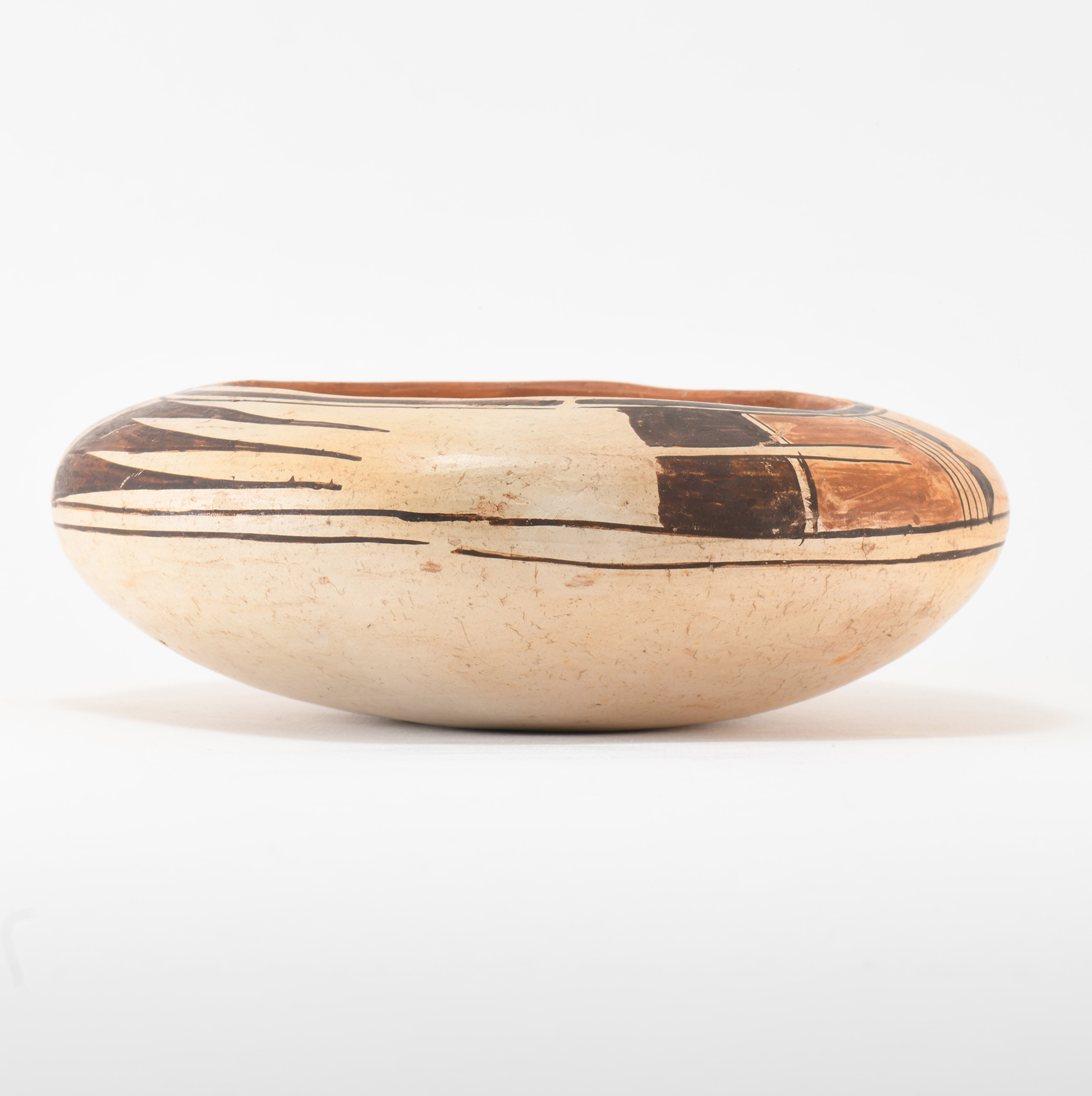 Nampeyo of Hano Polychrome Shallow Jar
