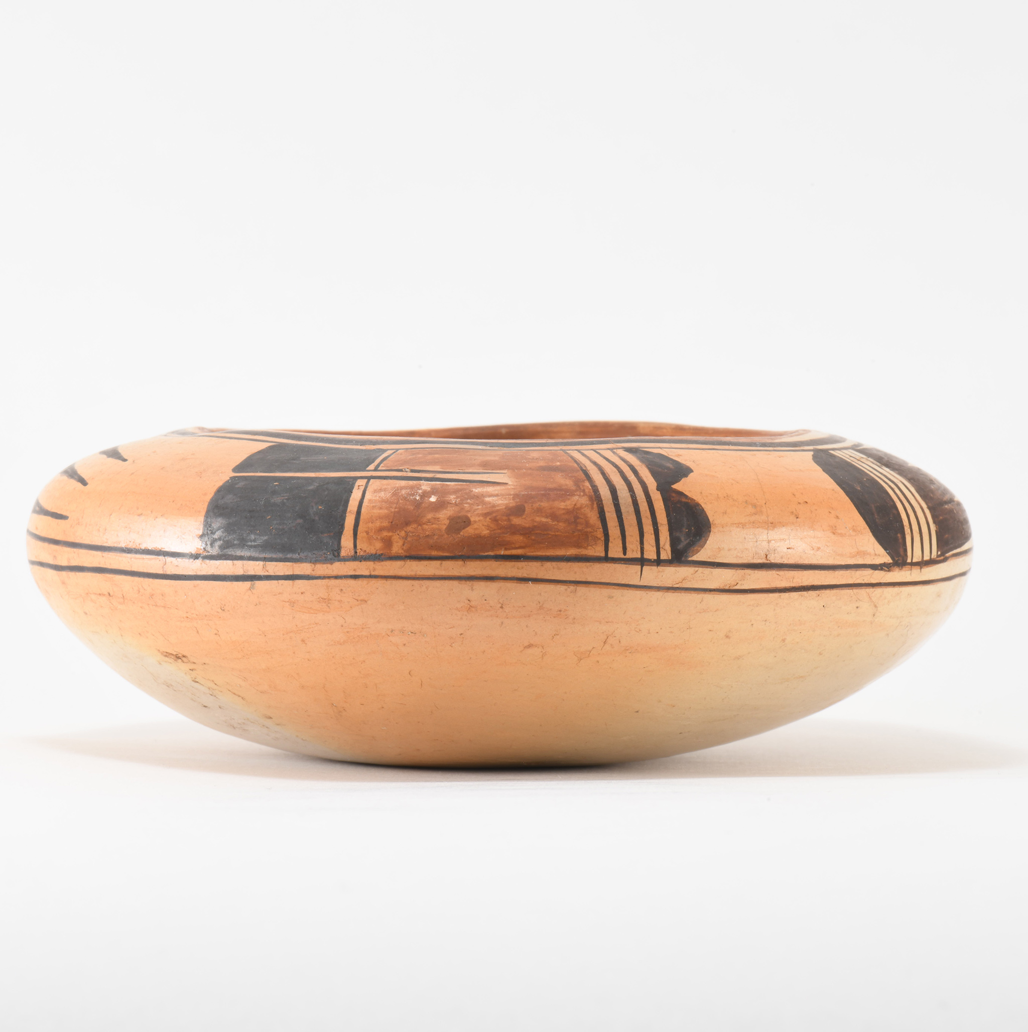 Nampeyo of Hano Polychrome Shallow Jar