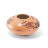 Dextra Quotskuyva Nampeyo Polychrome Jar with Sikyatki Bird Motif