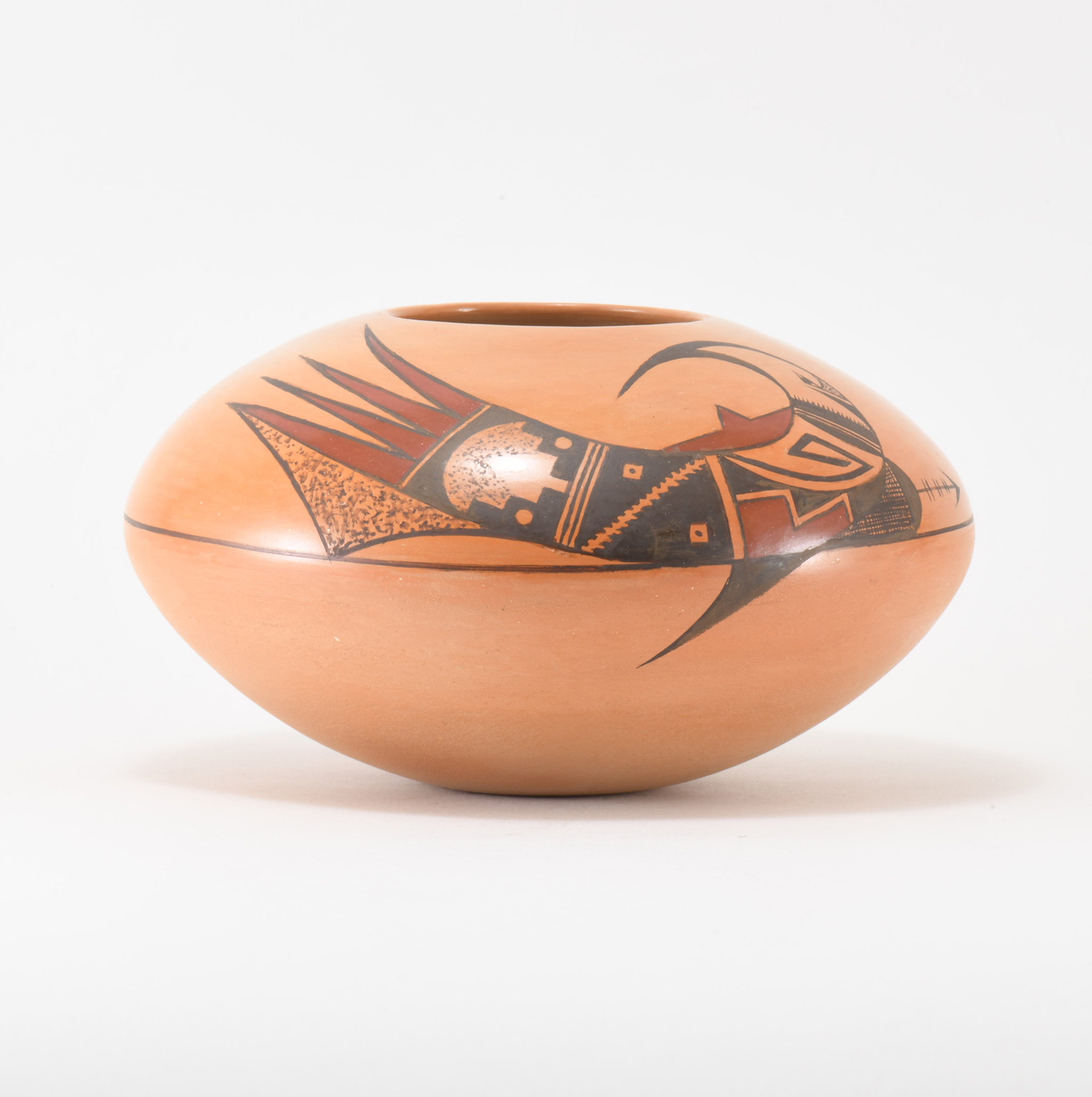 Dextra Quotskuyva Nampeyo Polychrome Jar with Sikyatki Bird Motif