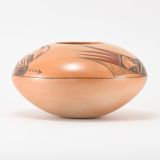 Dextra Quotskuyva Nampeyo Polychrome Jar with Sikyatki Bird Motif