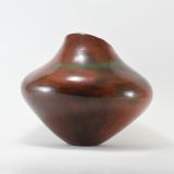 Alice Cling Red Jar with Green Accent