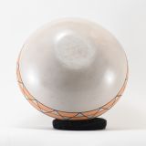 Blue Corn Polychrome Jar with Feather Motif